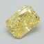 1.04 Ct. Fancy Intense Yellow Radiant Lab Grown Diamond