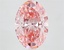 4.41 Ct. Fancy Vivid  Pink Oval Lab Grown Diamond