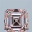 4.02 Ct. Fancy Intense Pink Asscher Lab Grown Diamond