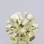 1.76 Ct. Fancy Yellow Round Lab Grown Diamond