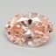 2.01 Ct. Fancy Vivid Pink Oval Lab Grown Diamond