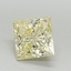 1.60 Ct. Fancy Yellow Princess Lab Grown Diamond