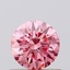 0.60 Ct. Fancy Vivid Pink Round Lab Grown Diamond