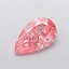 1.83 Ct. Fancy Vivid Pink Pear Lab Grown Diamond
