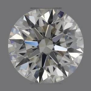 Round diamond — real photo