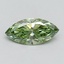 1.05 Ct. Fancy Vivid Green Marquise Lab Grown Diamond