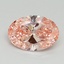 3.00 Ct. Fancy Vivid Pink Oval Lab Grown Diamond