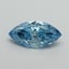 2.17 Ct. Fancy Vivid Blue Marquise Lab Grown Diamond