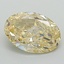 1.15 Ct. Fancy Yellow Oval Lab Grown Diamond