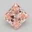 1.93 Ct. Fancy Vivid  Pink Princess Lab Grown Diamond