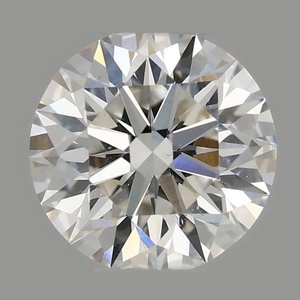 Round diamond — real photo