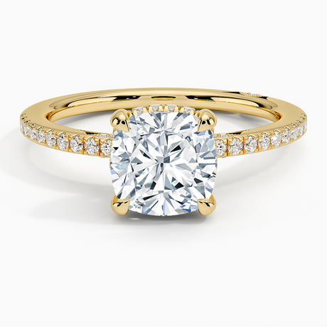 18K Yellow Gold Simply Tacori Classic Diamond Ring (1/5 ct. tw.)