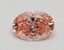 1.2 Ct. Fancy Vivid Pink Oval Lab Grown Diamond