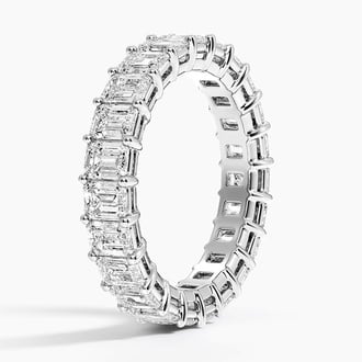 Emerald Eternity Diamond Ring (4 ct. tw.)