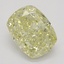 1.16 Ct. Fancy Yellow Cushion Diamond