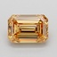 1.04 Ct. Fancy Light  Brown Emerald Lab Grown Diamond