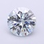 2.06 Ct. Fancy Intense Blue Round Lab Grown Diamond