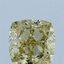 2.07 Ct. Fancy Yellow Cushion Lab Grown Diamond