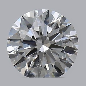 Round diamond — real photo