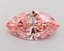 10.01 Ct. Fancy Intense Pink Marquise Lab Grown Diamond