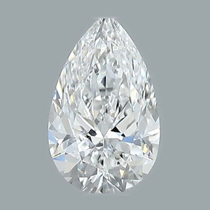 Pear diamond — real photo