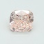 3.20 Ct. Fancy Intense Pink Cushion Lab Grown Diamond