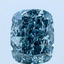 2.01 Ct. Fancy Intense Greenish Blue Cushion Lab Grown Diamond