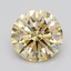3.08 Ct. Fancy Light  Yellow Round Lab Grown Diamond