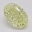 2.31 Ct. Fancy Yellow Oval Diamond