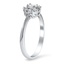 The Zabby Ring, smalltop view on a hand