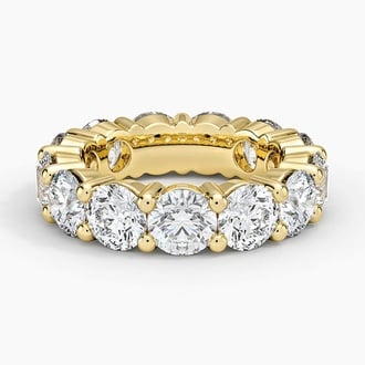 Eternity Lab Diamond Ring (8 ct. tw.) in 18K Yellow Gold