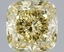 3.57 Ct. Fancy Yellow Cushion Lab Grown Diamond