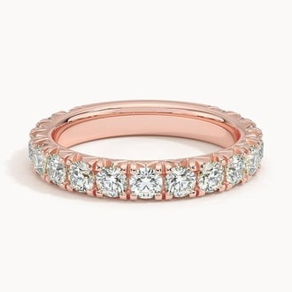 Ellora Three-Quarter Coverage Diamond Ring (1 2/5 ct. tw.) in 14K Rose Gold