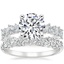 18K White Gold Marianne Diamond Ring with Olivetta Diamond Ring