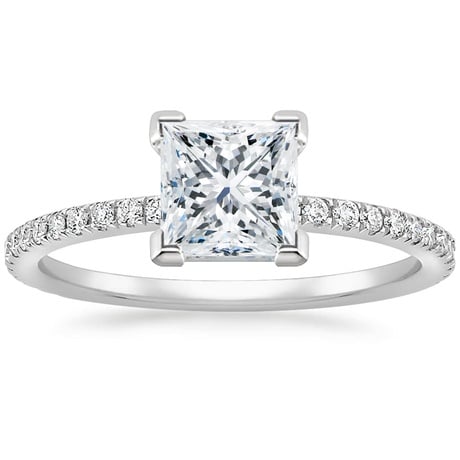 18K White Gold Luxe Ballad Bridal Set (1/2 ct. tw.)