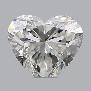 Heart diamond — real photo