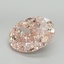 12.03 Ct. Fancy Intense Pink Oval Lab Grown Diamond