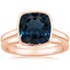 14K Rose Gold Luna Bridal Set