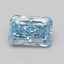 2.09 Ct. Fancy Vivid Blue Radiant Lab Grown Diamond