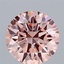 2.13 Ct. Fancy Intense Pink Round Lab Grown Diamond