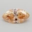 2.79 Ct. Fancy Intense  Orange Marquise Lab Grown Diamond