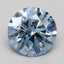 2.00 Ct. Fancy Blue Round Lab Grown Diamond