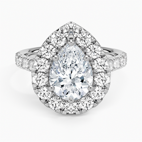 Adele Halo Diamond Ring