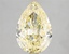 3.04 Ct. Fancy Intense Yellow Pear Lab Grown Diamond