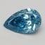 1.40 Ct. Fancy Vivid Blue Pear Lab Grown Diamond