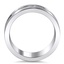 Princess Cluster Channel Set Diamond Ring, smallside view