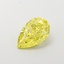 2.49 Ct. Fancy Intense Yellow Pear Lab Grown Diamond