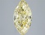 3.02 Ct. Fancy Intense Yellow Marquise Lab Grown Diamond
