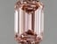 1.00 Ct. Fancy Intense Pink Emerald Lab Grown Diamond