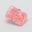1.44 Ct. Fancy Vivid Pink Radiant Lab Grown Diamond